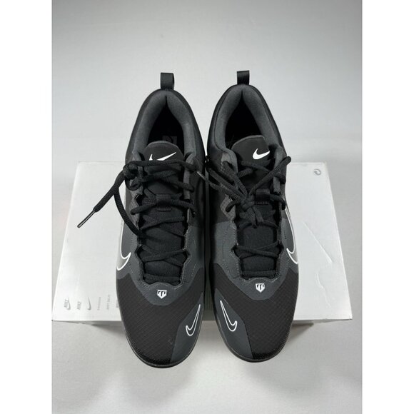 New Men’s Size 14 Black Nike Force Trout 9 Pro MCS Baseball Cleats FZ0915 003 - Picture 2 of 10